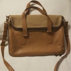 Fossil Large Preston Bag - Two Tone Tan